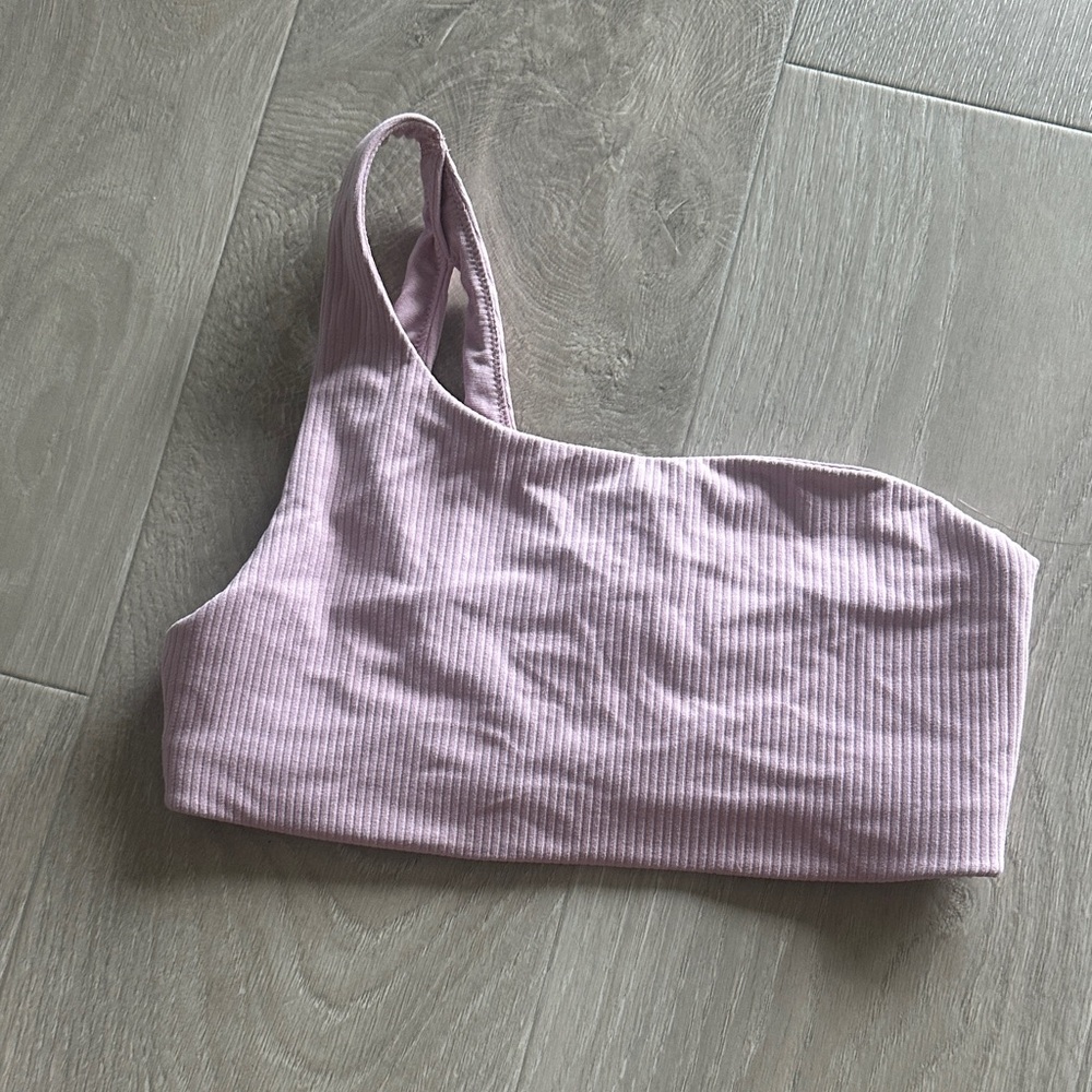 lululemon athletica Pink One-Shoulder Bra